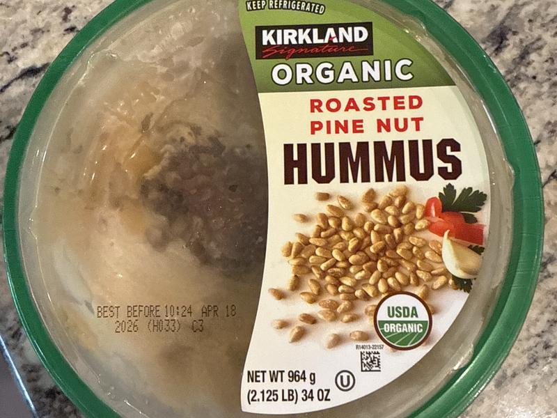 Organic Roasted Pine Nut Hummus