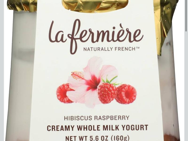 Hibiscus Raspberry Creamy Whole Milk Yogurt