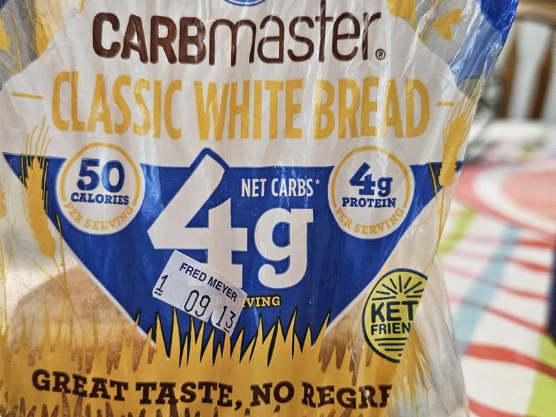Carbmaster Classic White Bread