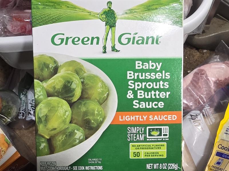 Baby Brussel Sprouts & Butter Sauce