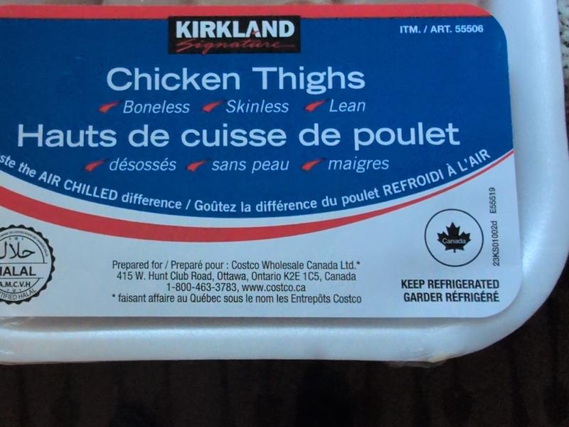 Boneless Skinless Lean Chicken Thighs