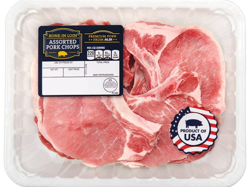 Bone-In Loin Thin Sliced Assorted Pork Chops