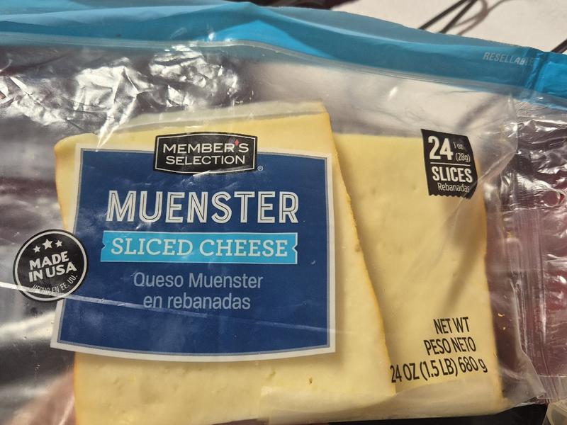 Sliced Muenster Cheese