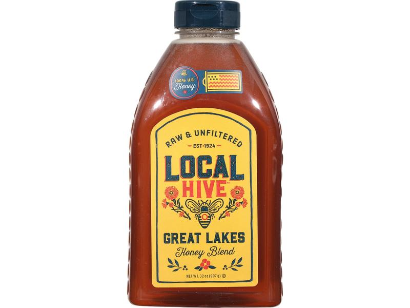 Honey Blend, Raw & Unfiltered, Great Lakes