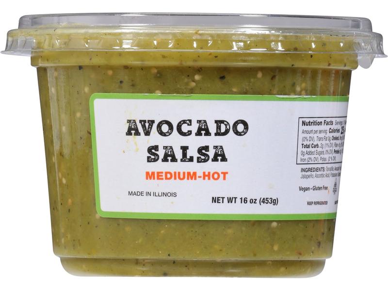 Salsa, Avocado, Medium-Hot