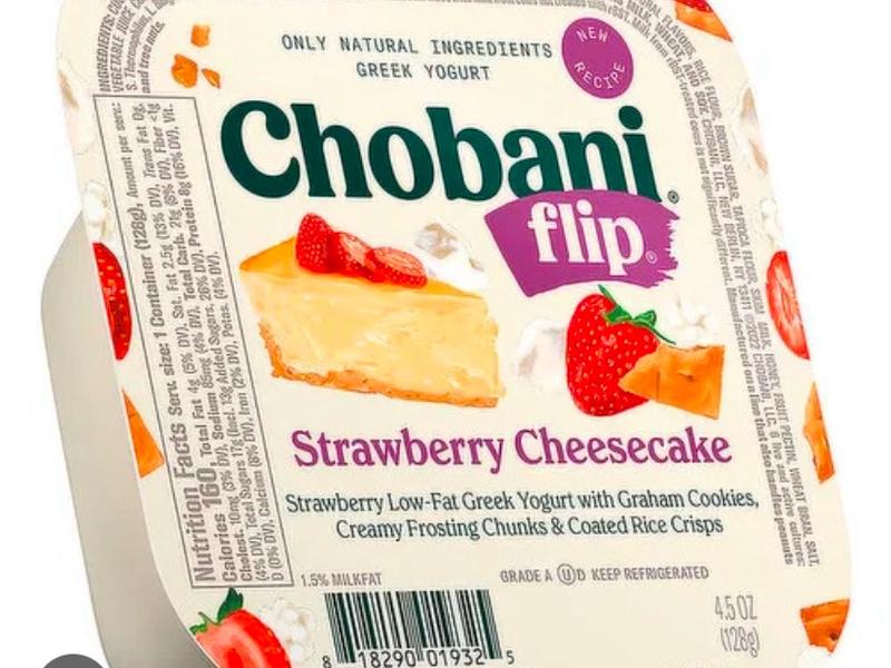 Strawberry Cheesecake Greek Yogurt