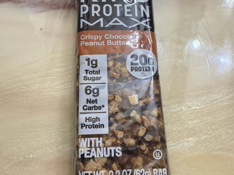 Crispy Chocolate Peanut Butter Protein Max Protein Bar