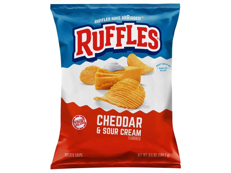 Potato Chips, Cheddar & Sour Cream Flavored