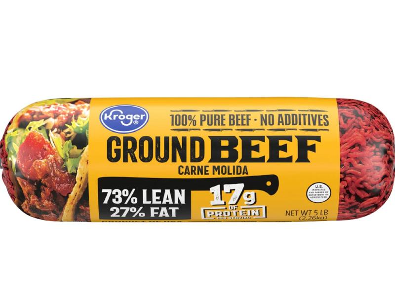73% Lean 27% Fat Ground Beef