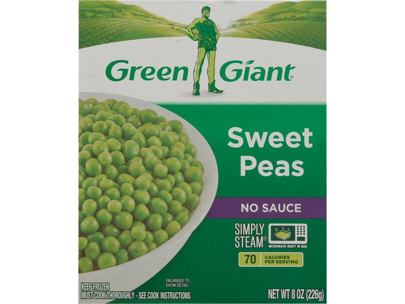 Sweet Peas, No Sauce
