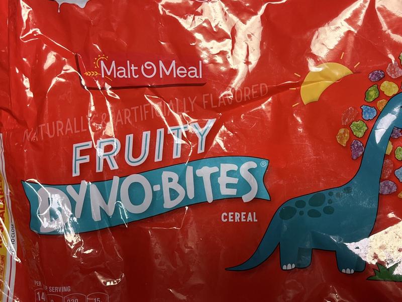 Fruity Dyno-Bites Cereal