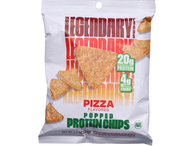 Protein Chips, Popped, Pizza Flavored