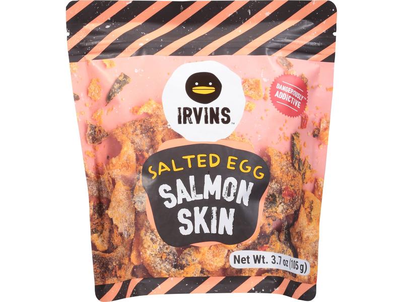 Salmon Skin, Salted Egg