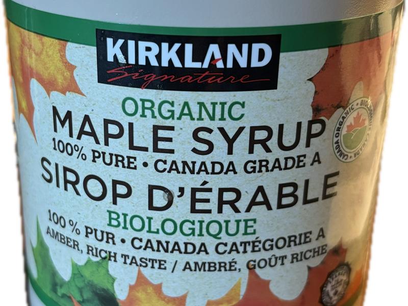 Pure Organic Maple Syrup