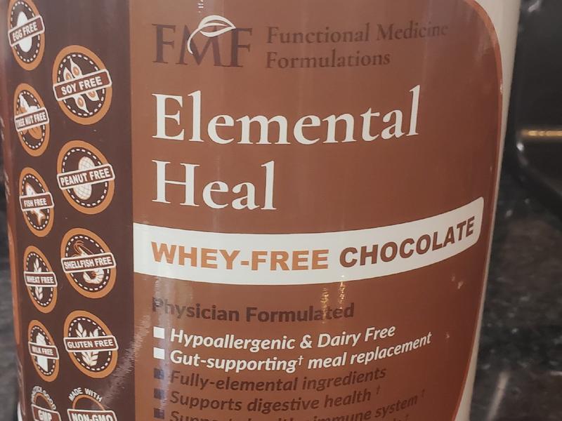Elemental Heal Whey-Free Chocolate Supplement