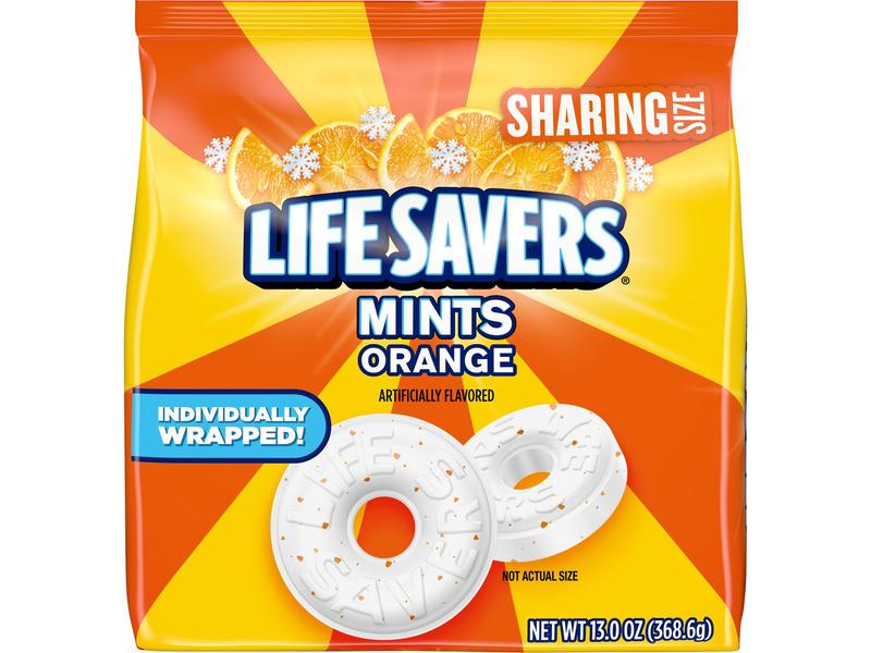 Mints, Orange, Sharing Size