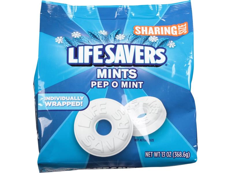 Mints, Pep O Mint, Sharing Size