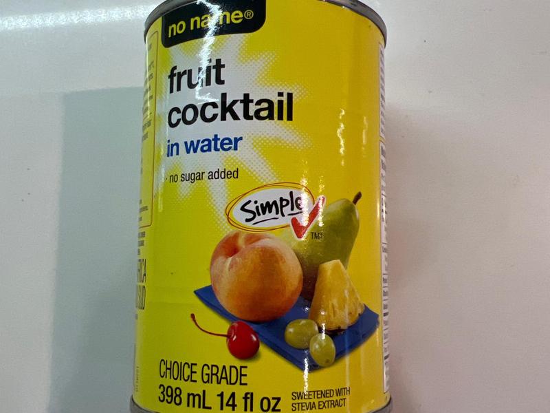 Fruit Cocktail in Water