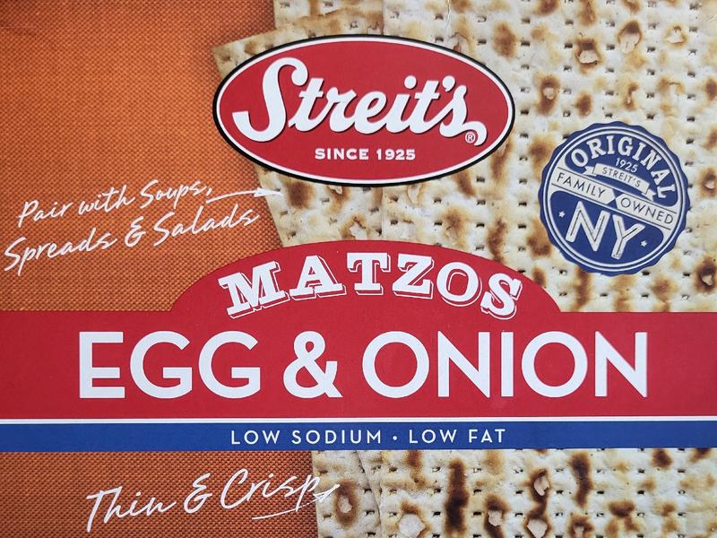 Egg & Onion Matzos