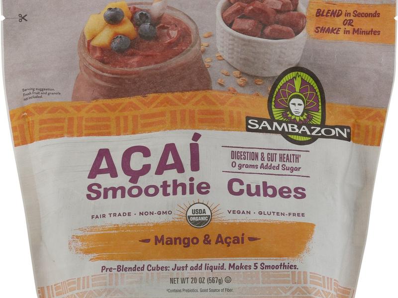 Smoothie Cubes, Mango & Acai