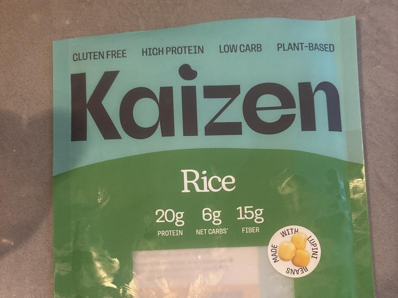 Gluten Free High Protein Low Carb Plant-Based Rice