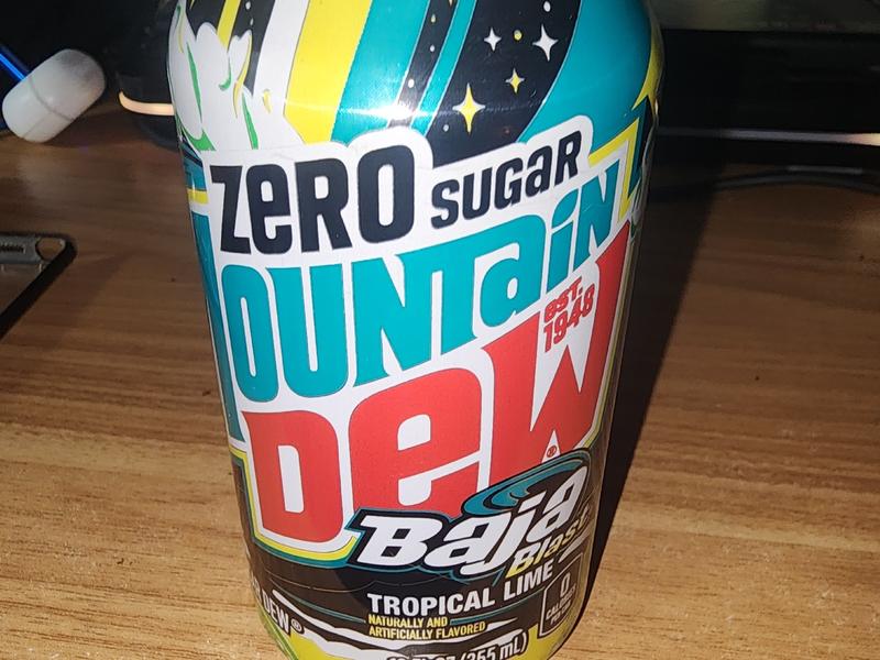 Soda, Zero Sugar, Baja Blast