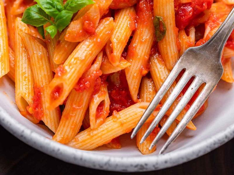 Pasta with Marinara Sauce