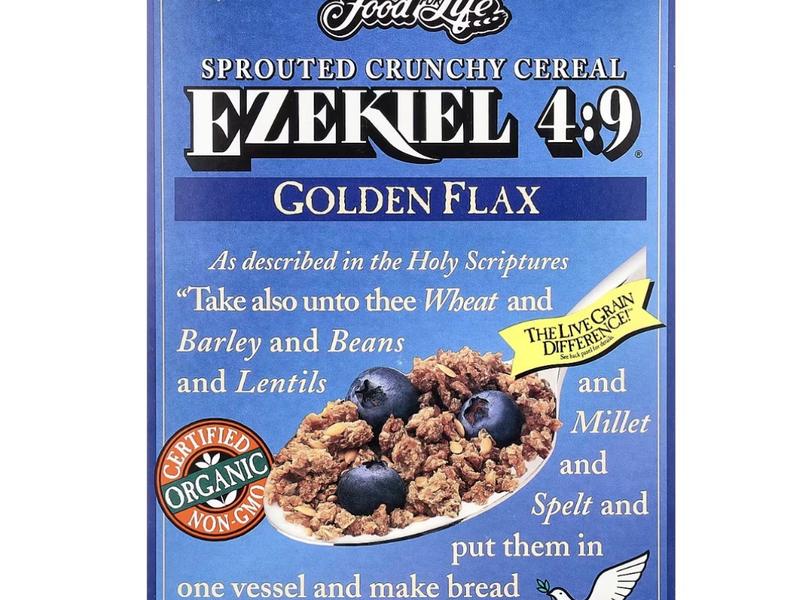 Food For Life, Ezekiel 4:9, Golden Flax Sprouted Whole Grain Cereal