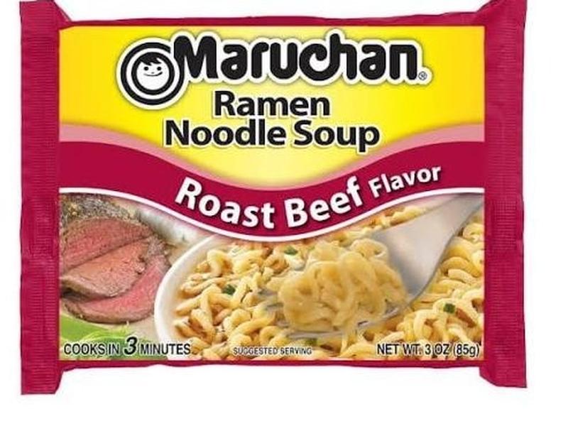 Maruchan, Ramen Noodle Soup, Roast Beef
