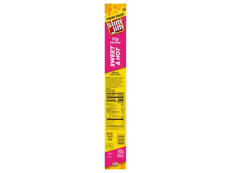 Snack Stick, Smoked, Sweet & Hot