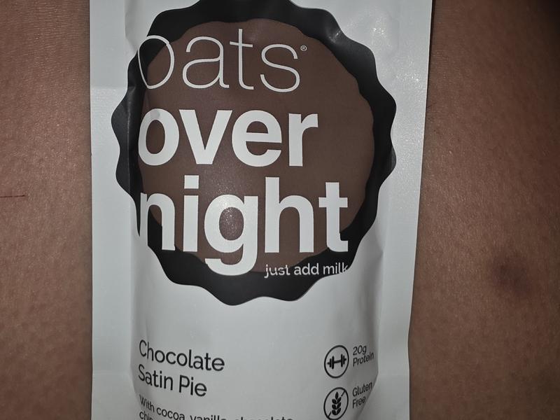 Chocolate Satin Pie Overnight Oats
