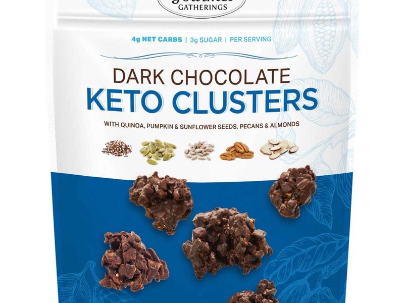 Dark Chocolate Keto Clusters