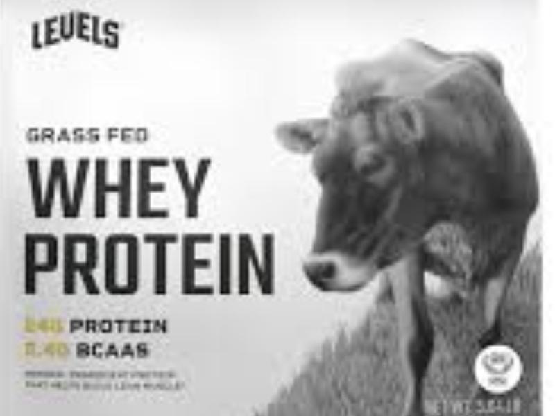 Grass Fed Vanilla Bean Whey Protein Supplement