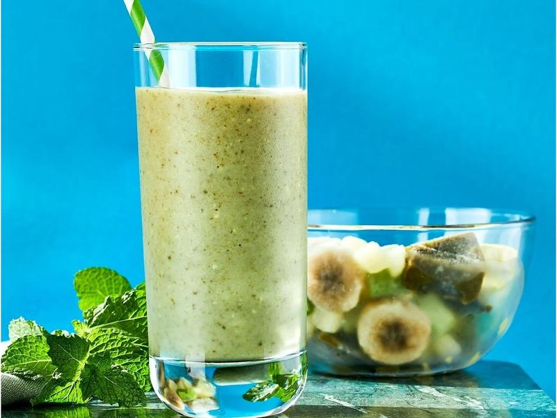 Super Green Smoothie Spirulina Fruit Blends