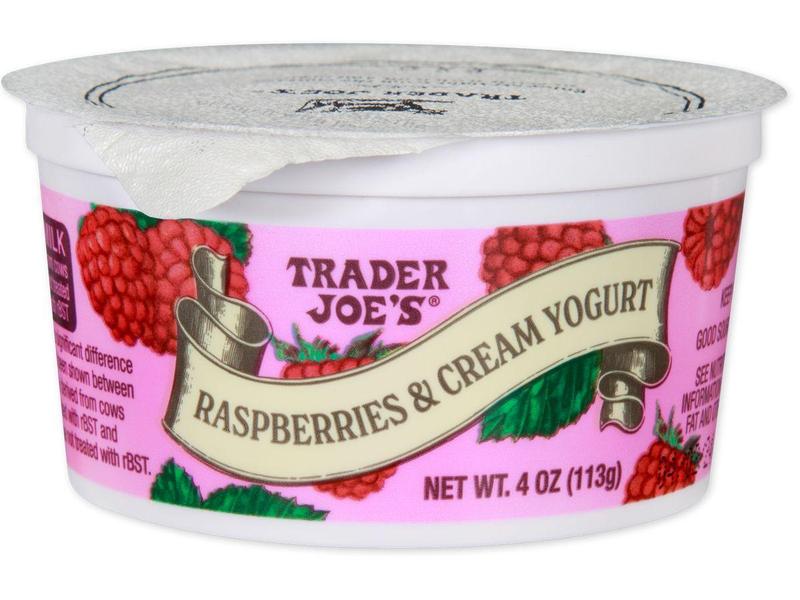 Raspberries & Cream Yogurt