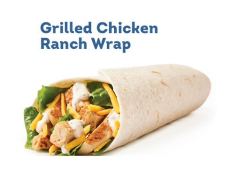 Grilled Chicken Ranch Wrap