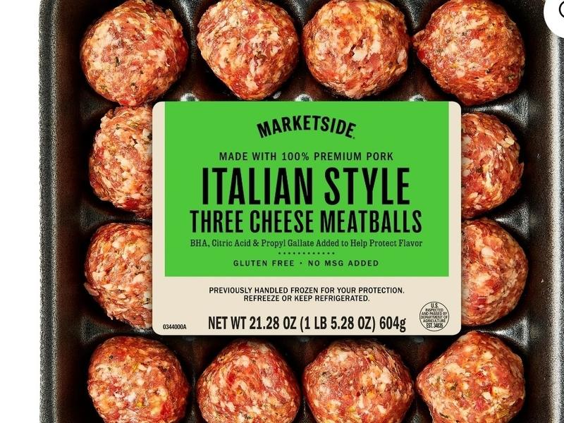 Italian Style Three Cheese Meatballs