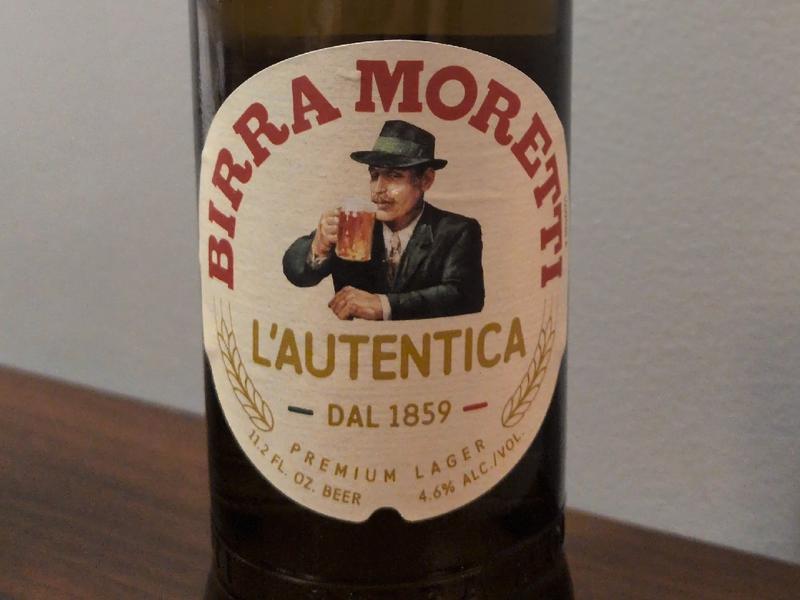 Bottle Birra Moretti 12 oz