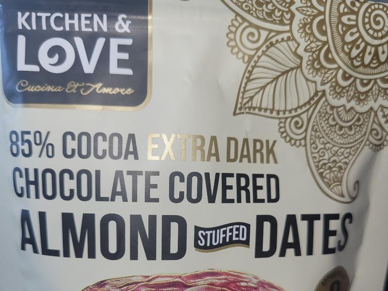 Extra Dark, Milk & White Assorted Chocolate Covered Almond Stuffed Dates