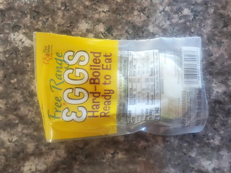 Hard-Boiled Ready to Eat Free Range Eggs