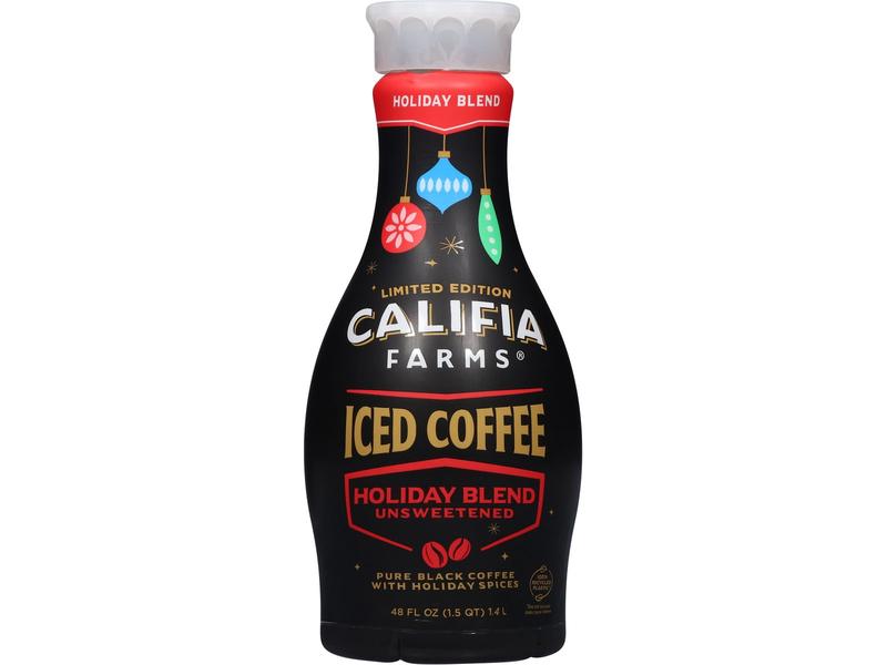 Iced Coffee, Holiday Blend Unsweetened