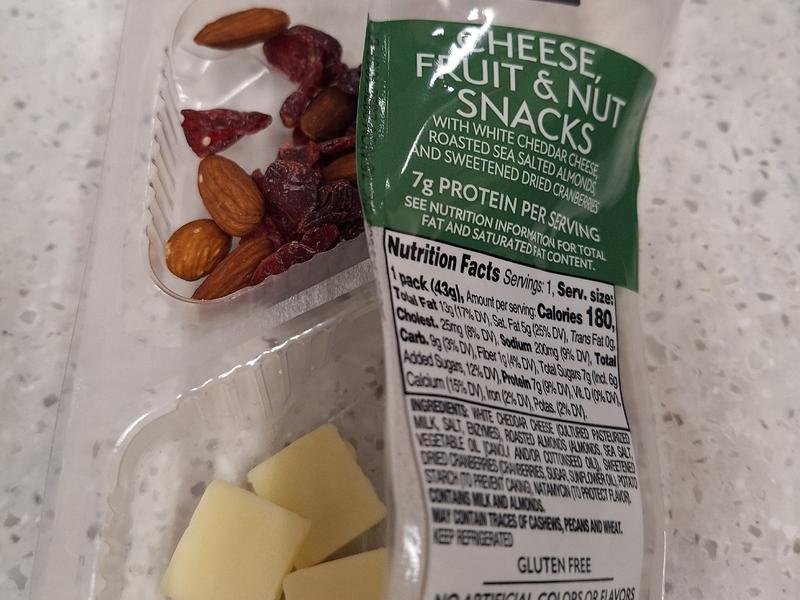 Cheese, Fruit & Nut Snacks