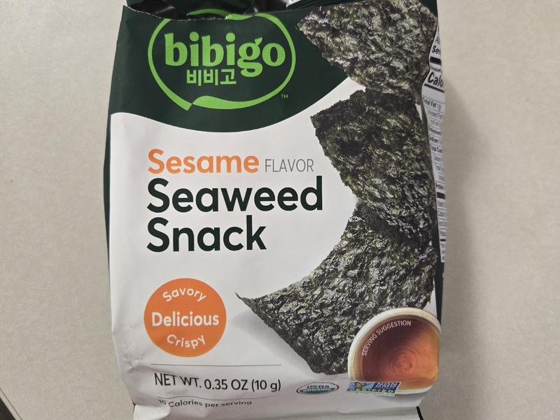 Seaweed Snack, Sesame Flavor