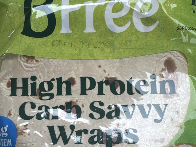 High Protein Carb Savvy Wraps