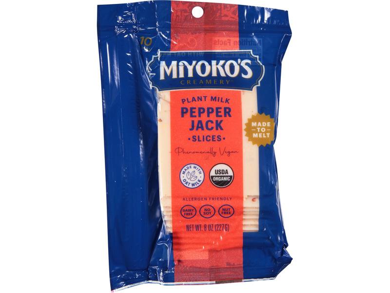Pepper Jack, Plant Milk, Slices