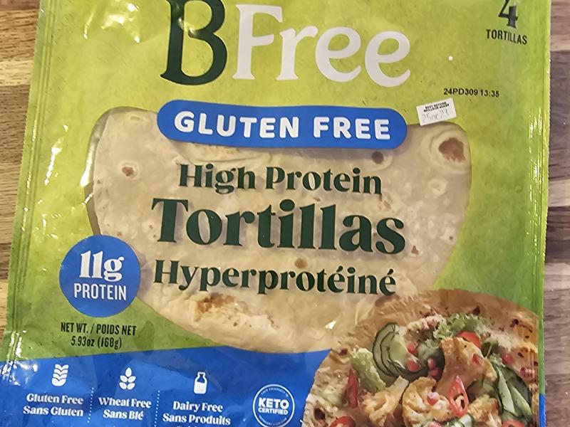 High Protein Gluten Free Tortillas