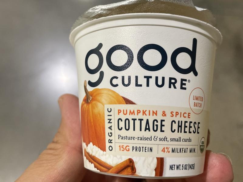 Organic Pumpkin & Spice Cottage Cheese