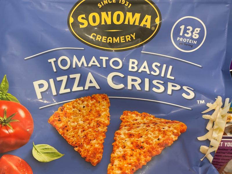 Tomato Basil Pizza Crisps