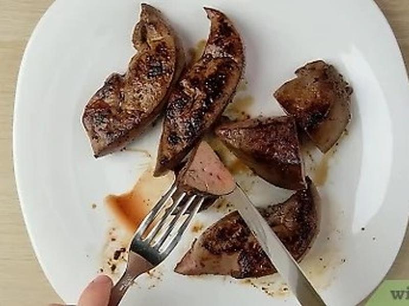 Lamb, variety meats and by-products, liver, cooked, braised