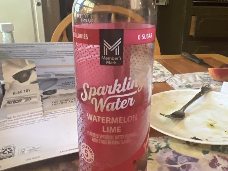 Watermelon Lime Sparkling Water
